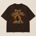 Gunahgaar Auratein - Oversized T-shirt