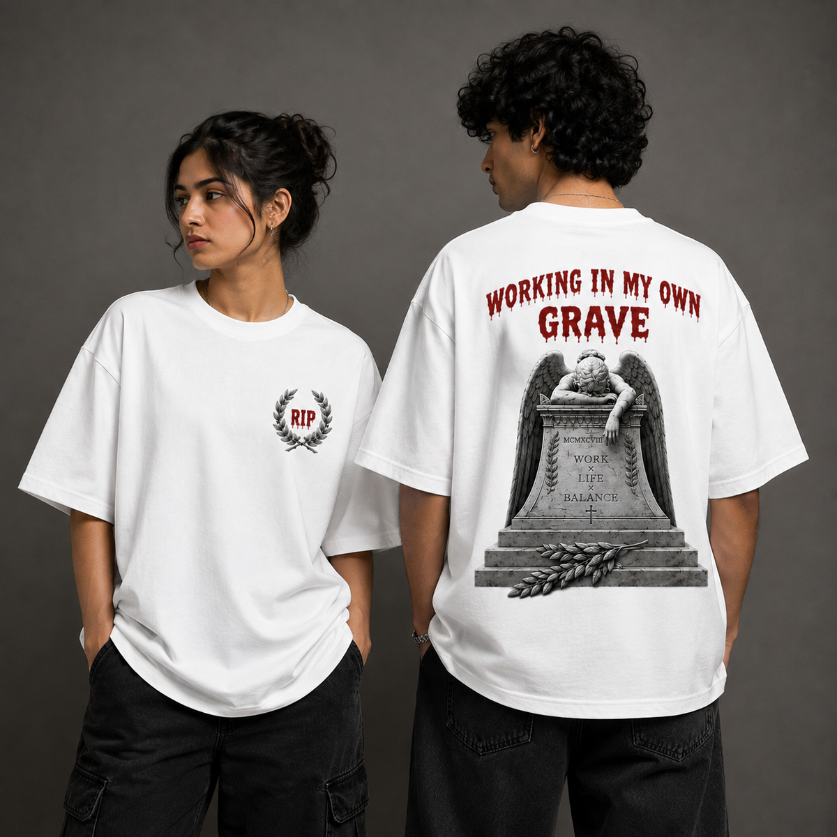Grave - Oversized T-shirt