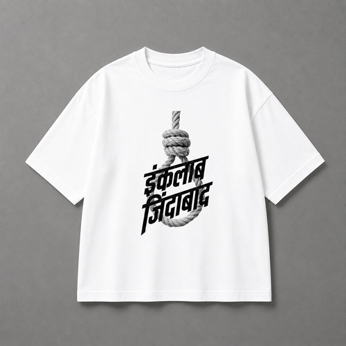 Bhagat Singh - Oversized T-shirt