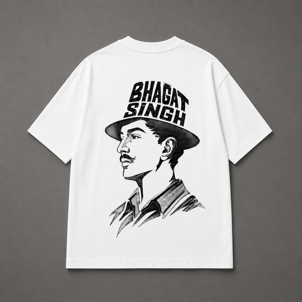 Bhagat Singh - Oversized T-shirt